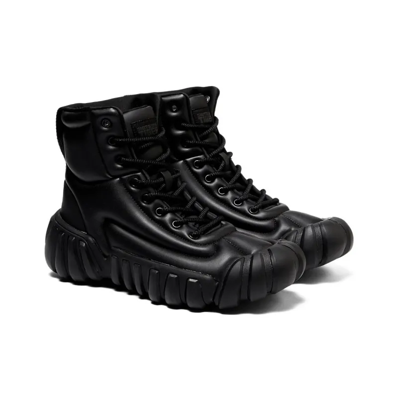 Onitsuka Tiger Dentigre Puff Ankle Boots Unisex Black-3