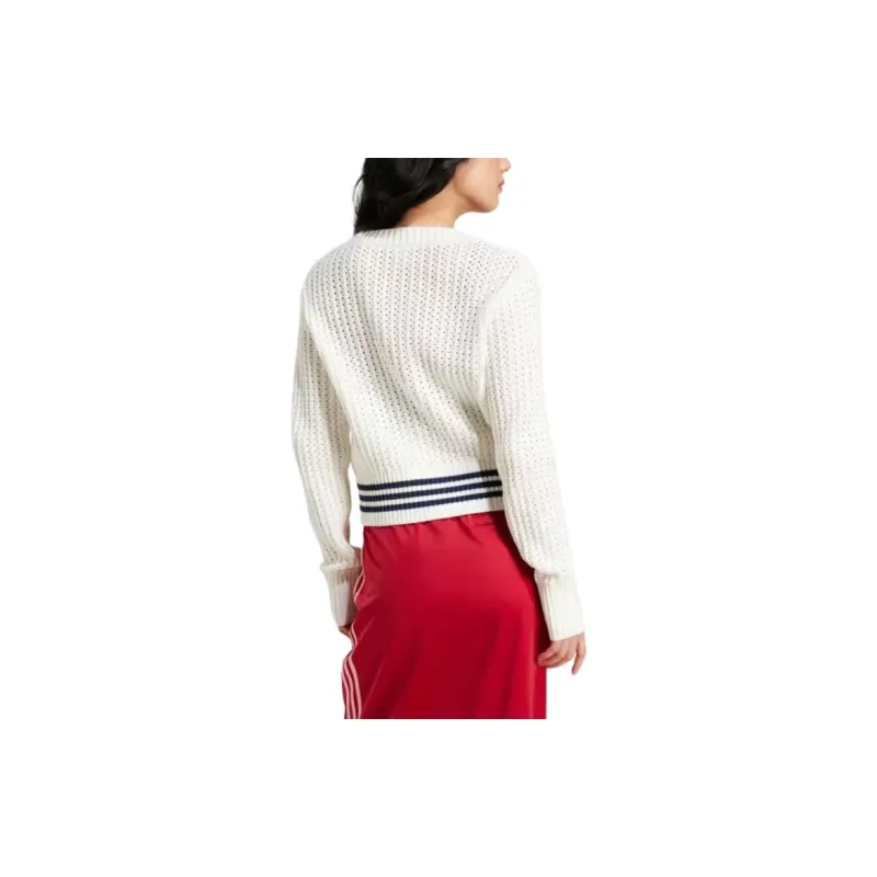 Adidas Originals CARDIGAN Knitwear Women's Ecru-2