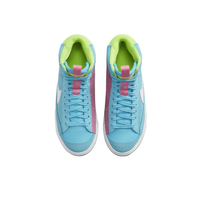 Nike Blazer Mid '77 GS 'Dance - Baltic Blue Volt Pink'-3