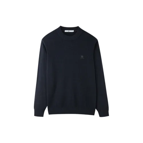 HLA Knitwear Men Navy Blue G2