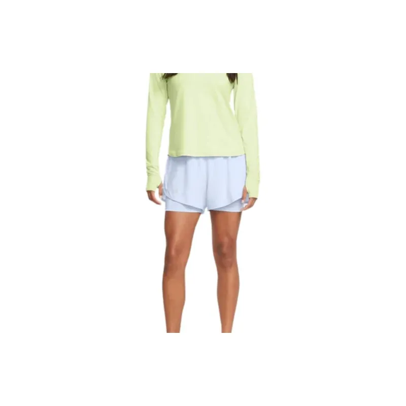 Under Armour UA Fly-By 2-in-1 Shorts Casual Shorts Women's Rainy Blue-3