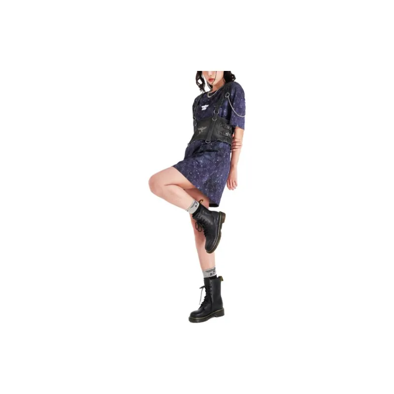 Boy London Short Sleeved Dresses Women's Purple-3