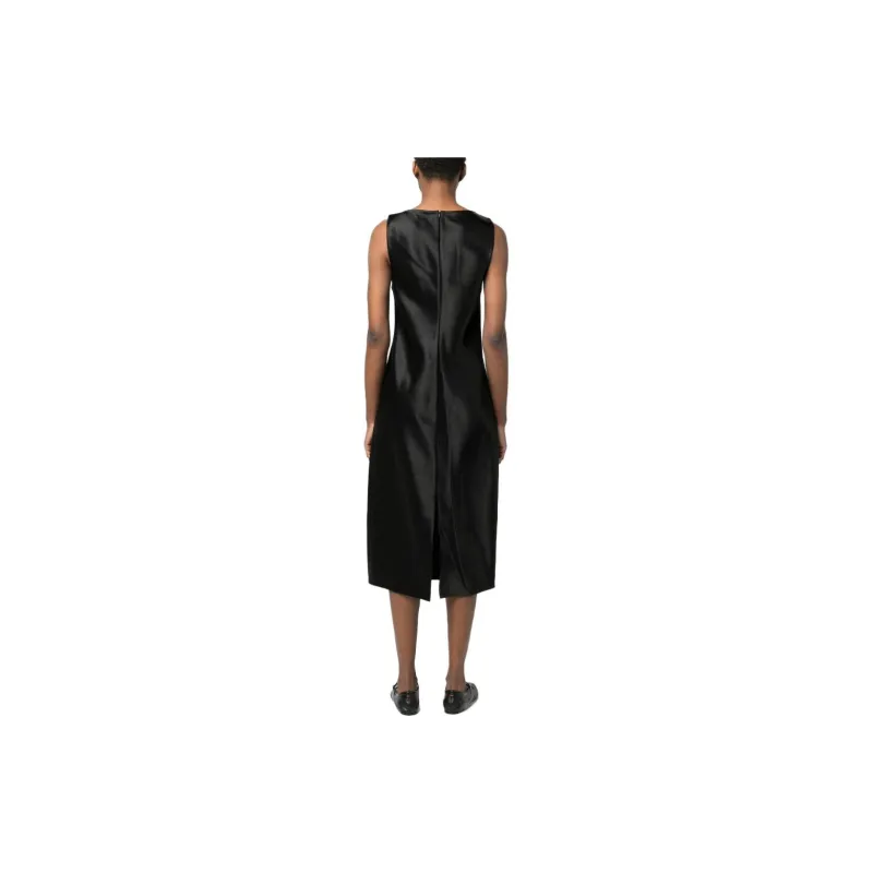 THEORY Sleeveless Dresses Women's Black-3