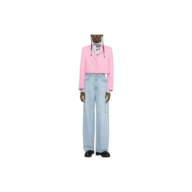 MSGM Business Suit Coat Women's Pink-3
