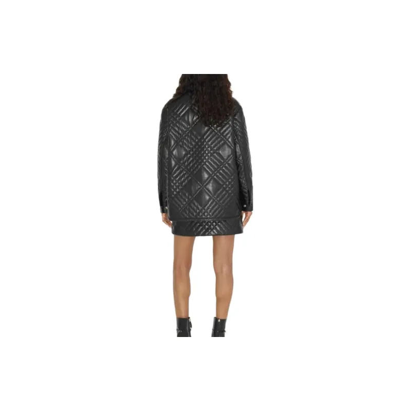Burberry Casual Short Skirts Women's Black-2
