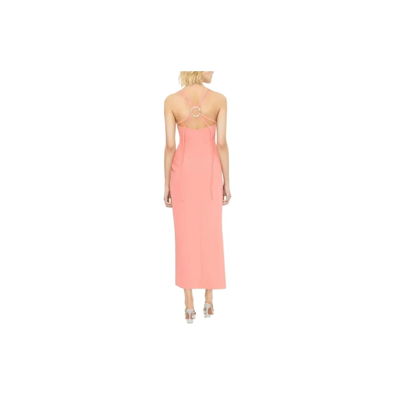 The Attico Fujiko Asymmetric Midi Dress-2