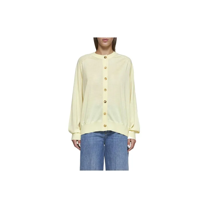 Bottega Veneta Buttoned Long Sleeved Cardigan-2