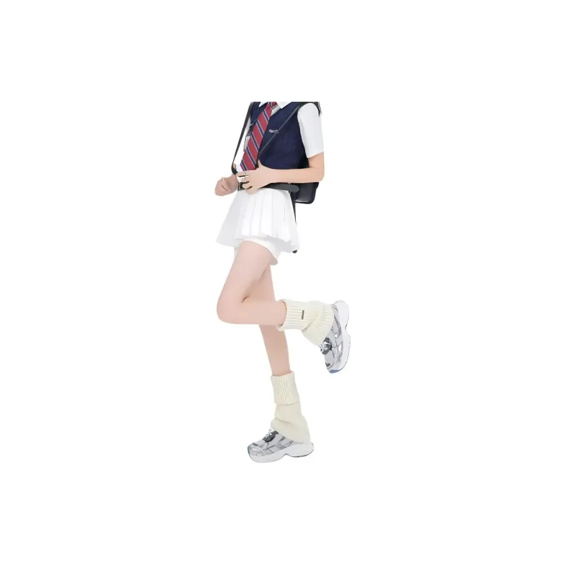 Kazakhstan Casual Short Skirts Women's White-3