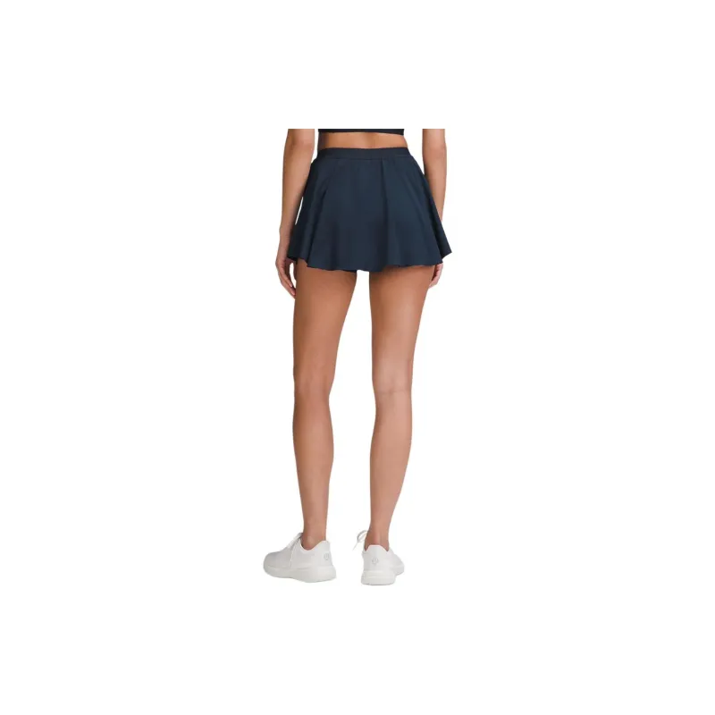 Lululemon x Narrow Waistband SS24 Casual Short Skirts Women's Marine Blue-4