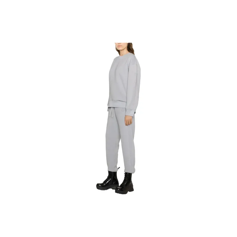 Moncler Knitted Sweatpants Women's Gray-2