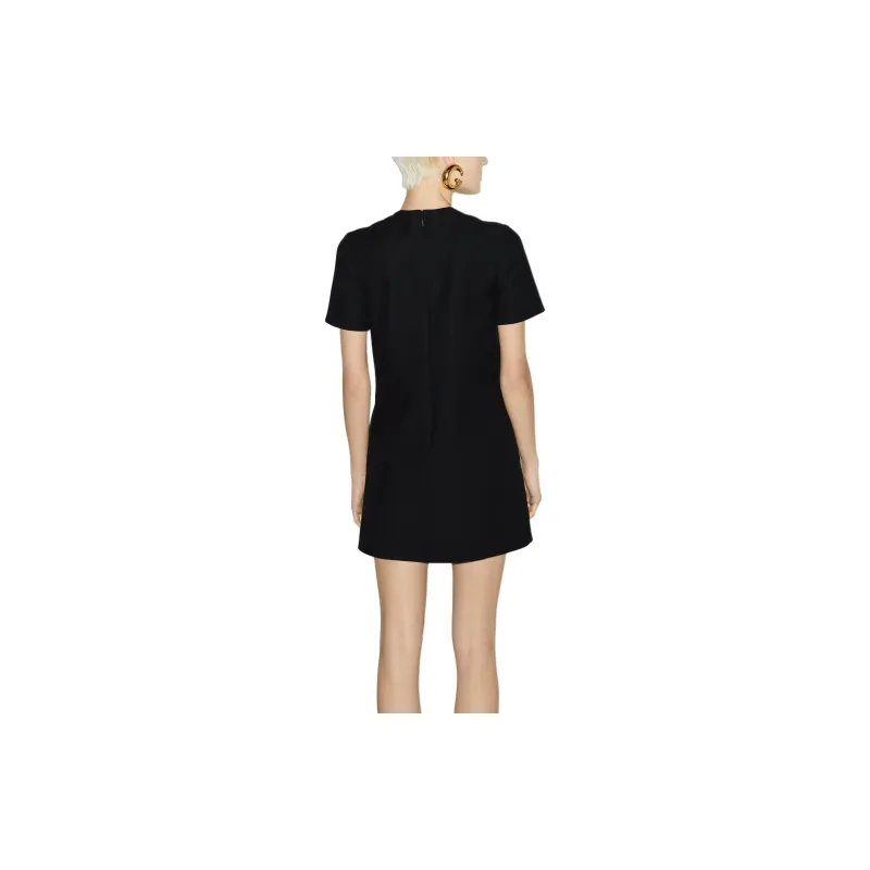 GUCCI Tiger Head Detail Mini Dress-3