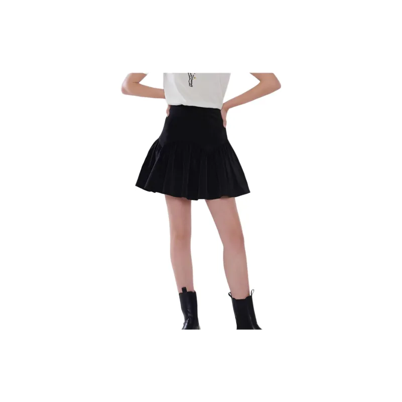 Hush Puppies Casual Short Skirts Women's Black-1