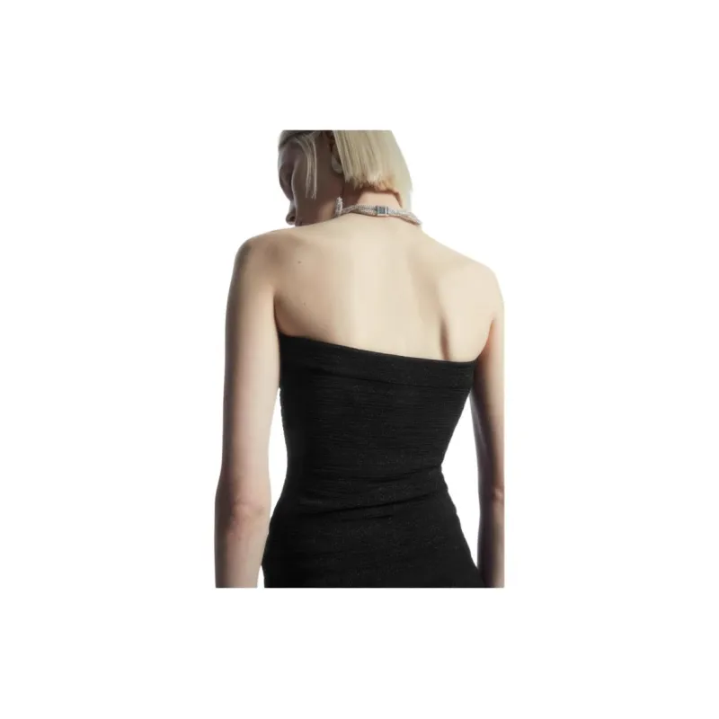 COS Strapless Top Women's Black-3