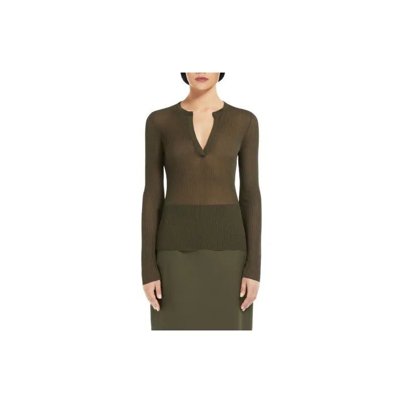 MaxMara Sweater Women's Olive Green-1