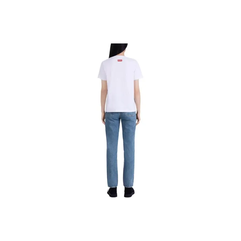 KENZO X Nigo Women'ss Boke Flower Loose T Shirt White-2