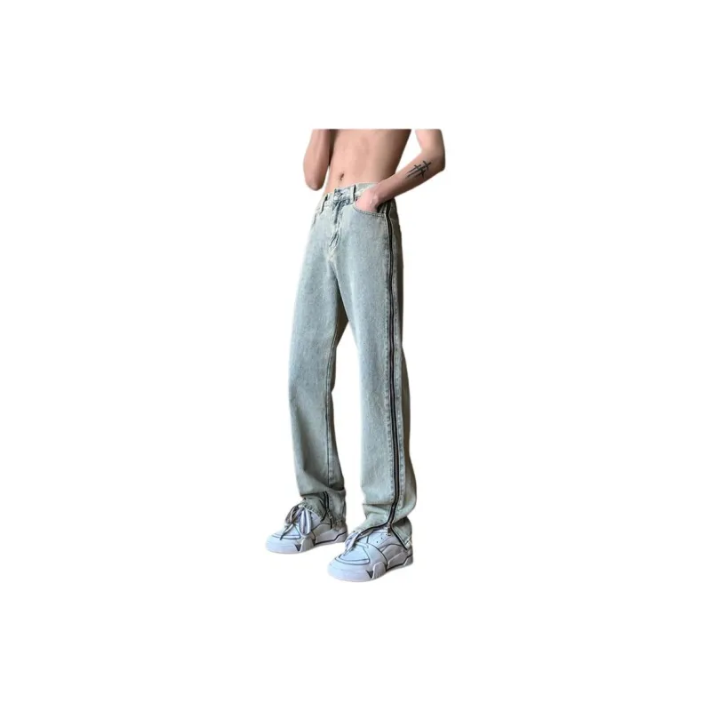 Concubine Zhu Jeans Unisex Yellow Mud-12