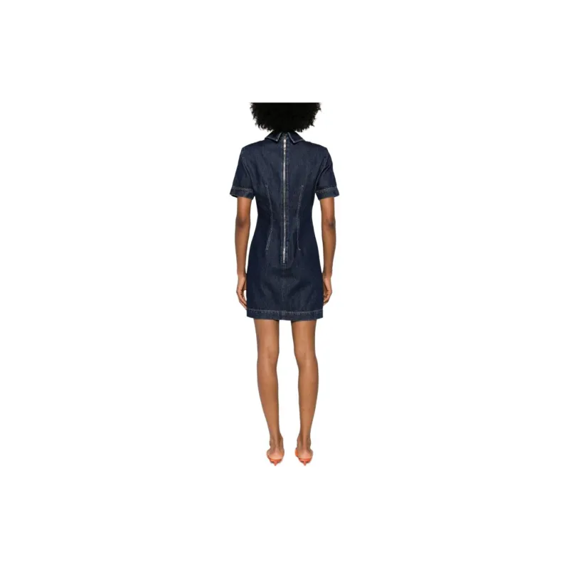 SportMax Douglas Denim Mini Dress-1