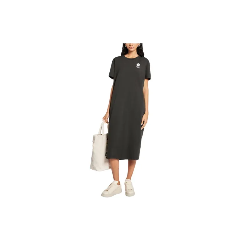 KENZO Boke Flower Cotton T shirt Dress-1