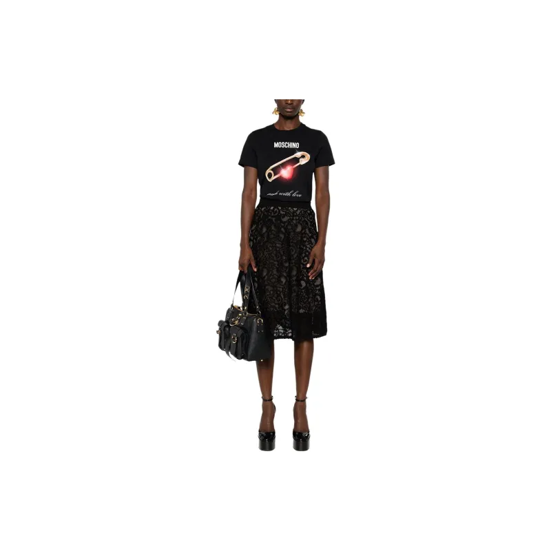 MOSCHINO Graphic print T shirt-1