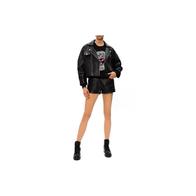 VERSACE Sweatshirt Women's Black-1