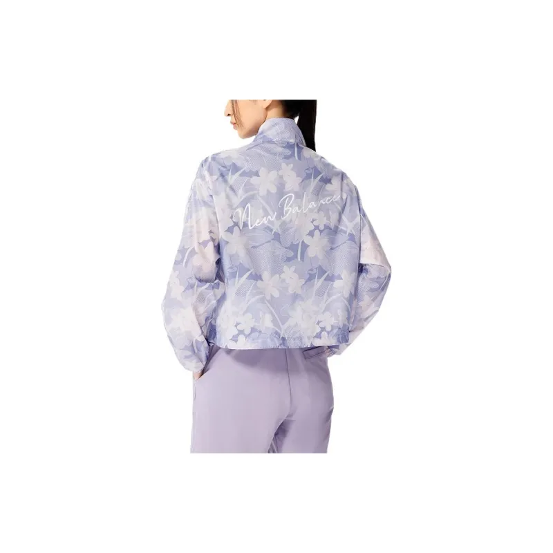 New Balance Jackets Women's Purple-4