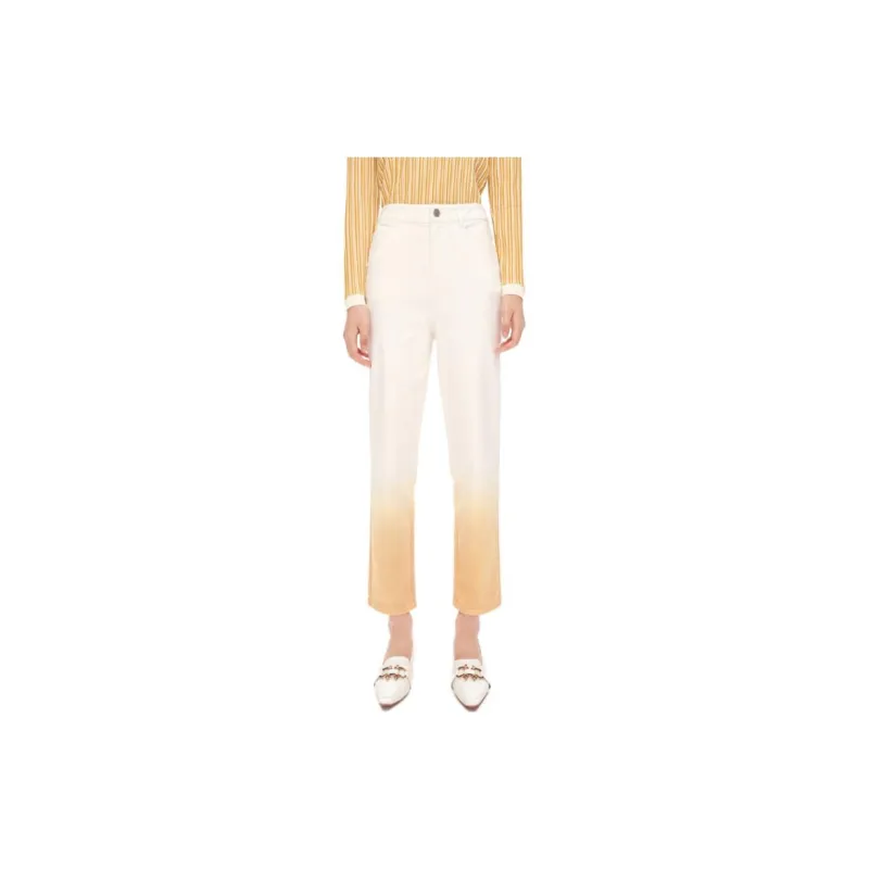 XII BASKET Jeans Women's White-2