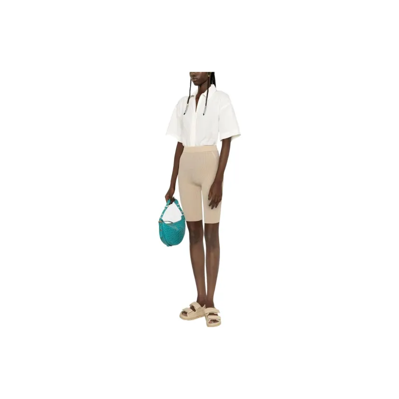 Jacquemus Long Knit Bike Shorts-2