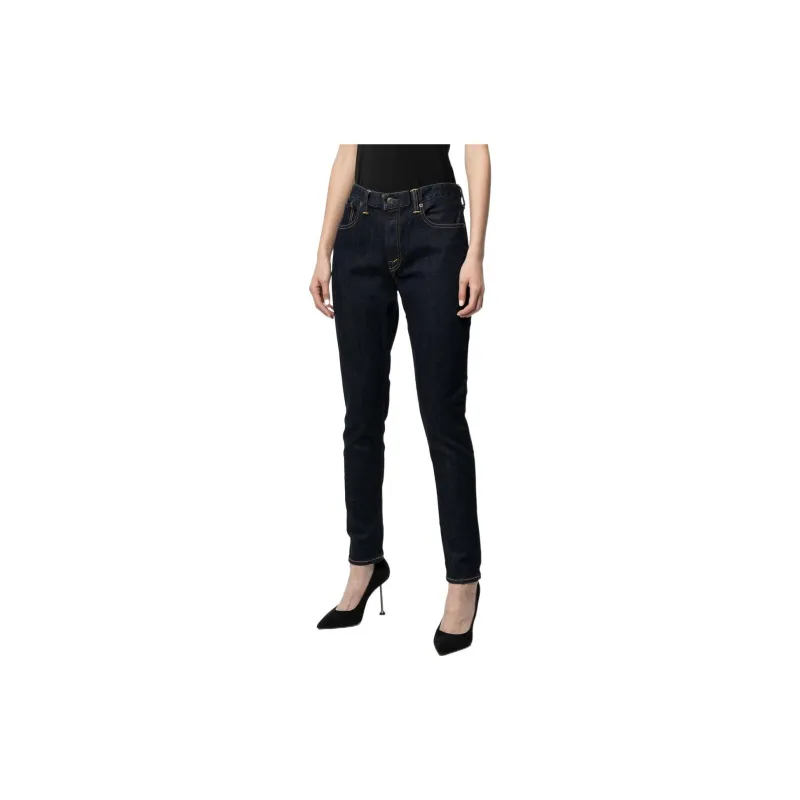 Ralph Lauren Rrl Stonewashed Mid rise Skinny Jeans-2