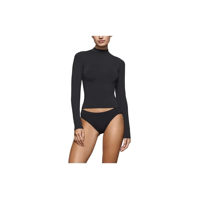 Skims T-Shirts Women's Black Agate-1