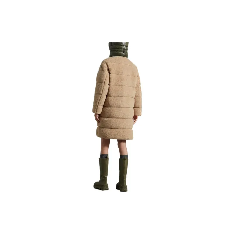 Moncler FW22 Charamillion Down Jacket Women's Khaki-3