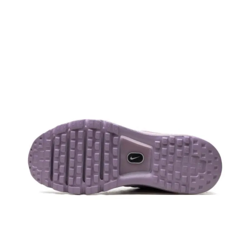 Nike Air Max 2017 Anti Slip Wear Resistant Low Top Running Shoes Women's Purple-4
