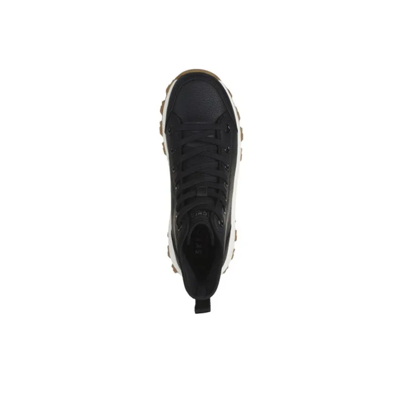 Skechers Street Slip Resistant High Top Casual Shoes Women's Black-3