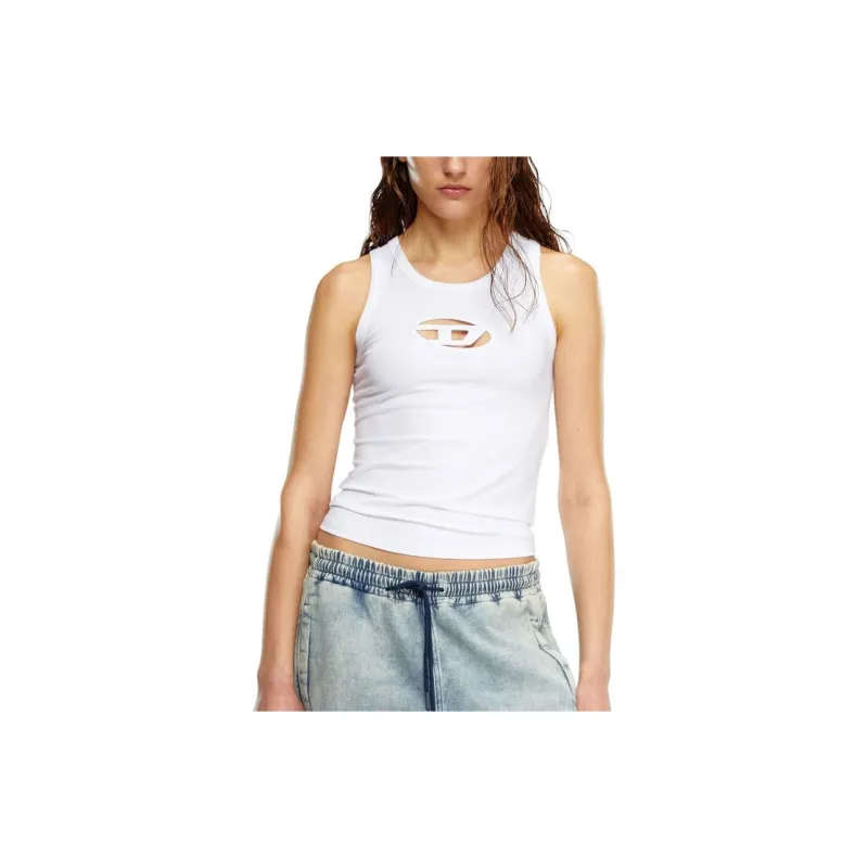 DIESEL T Lynys Od Cut Out Oval D Logo Tank Top-1