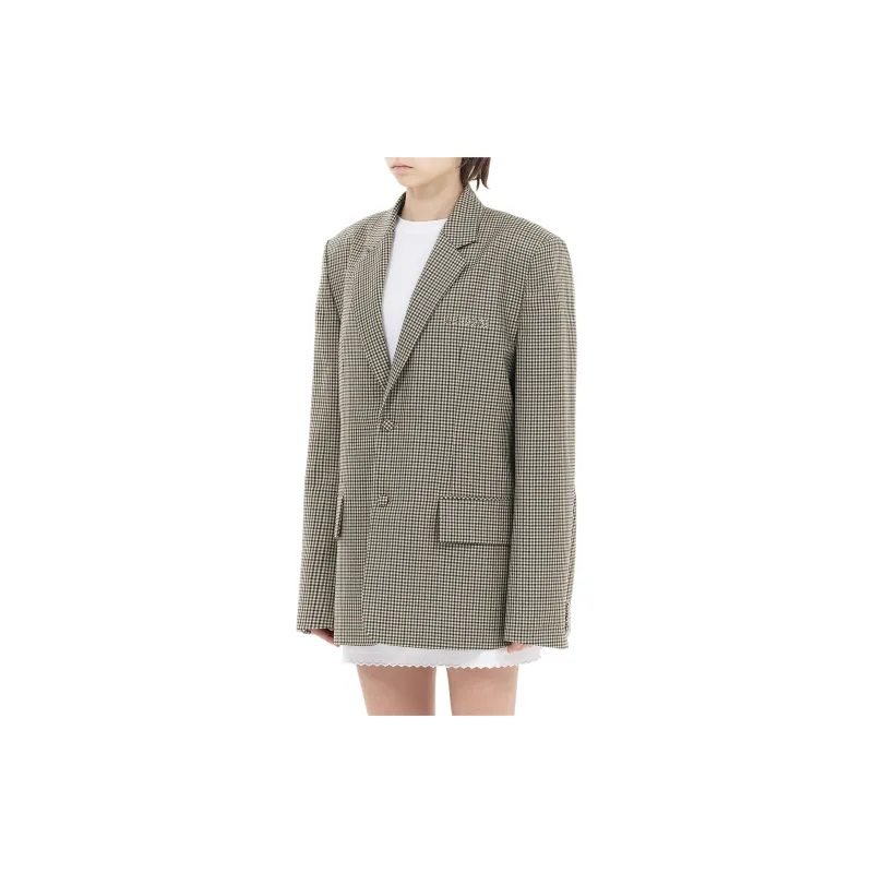 WE11DONE Check Blazer-2