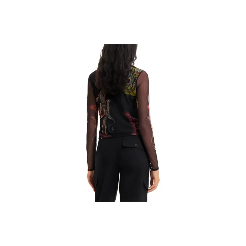 Desigual T Shirt Women's Multicolor-3