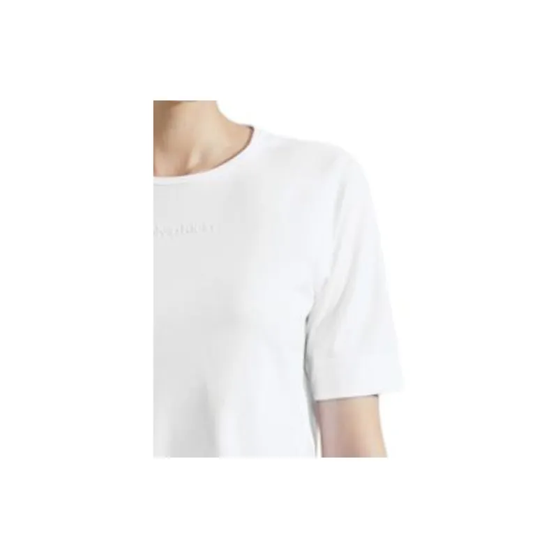 CALVIN KLEIN T Shirt Women's Moon White-3