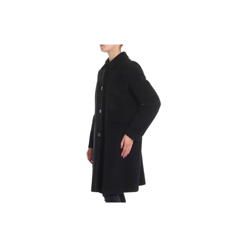 EMPORIO ARMANI Coats Women's Black-2