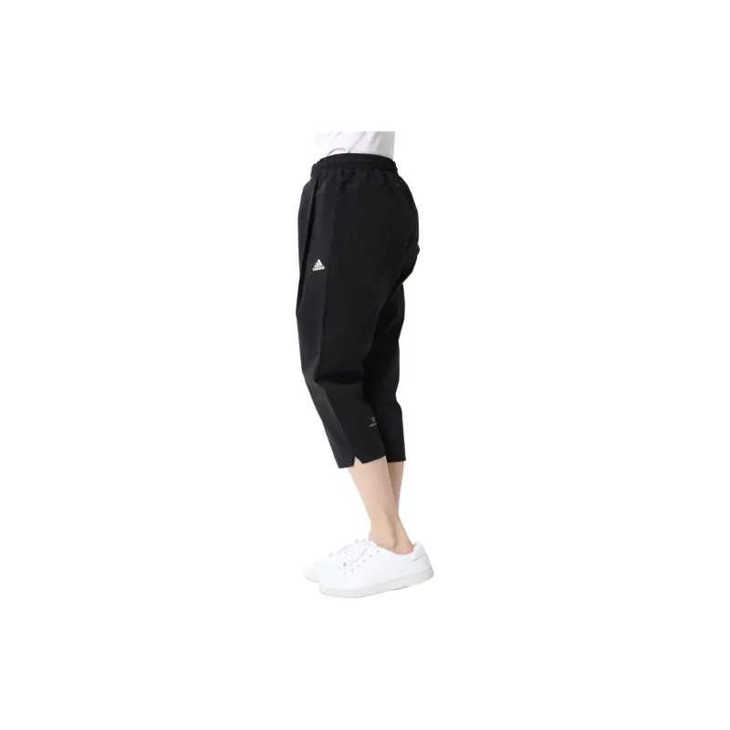 Adidas Wind Quarter W STYLE SR Casual Pants Women's Black-4