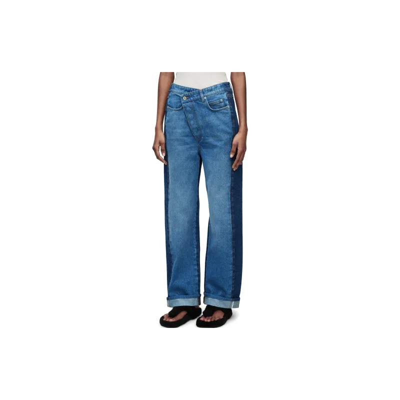 LOEWE Mid-Rise Wide-Leg Jeans-1