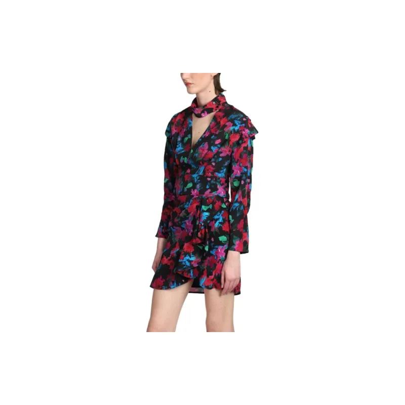 IRO NIGHT Martina V-Neck Printed Top-5