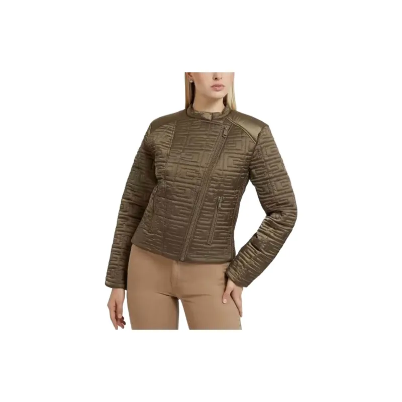 GUESS Jackets & Coats Women's Desert Green Multicolor-2