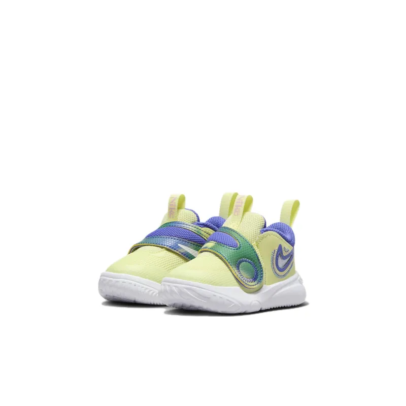 Nike Team Hustle D11 SE TD 'Luminous Green Ultramarine'-2