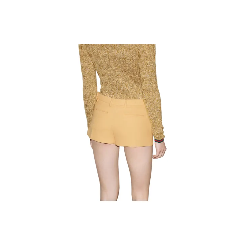 GUCCI Logo Detailed Shorts-4