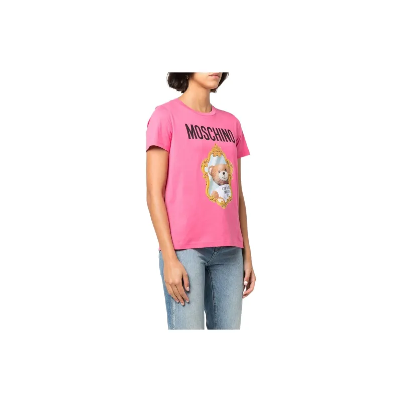 MOSCHINO T Shirts Women's Pink-3
