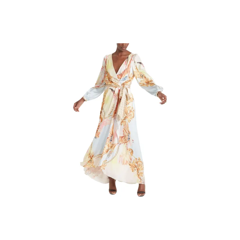 Temperley London Graphic-print Wrap Dress-5