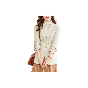 TERRE BLEUE Business Suit Women's Beige