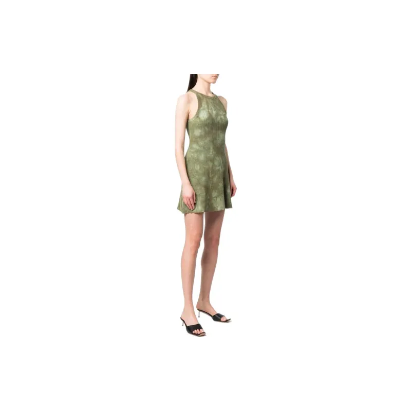 DIESEL Sleeveless Dresses Women's Green-3