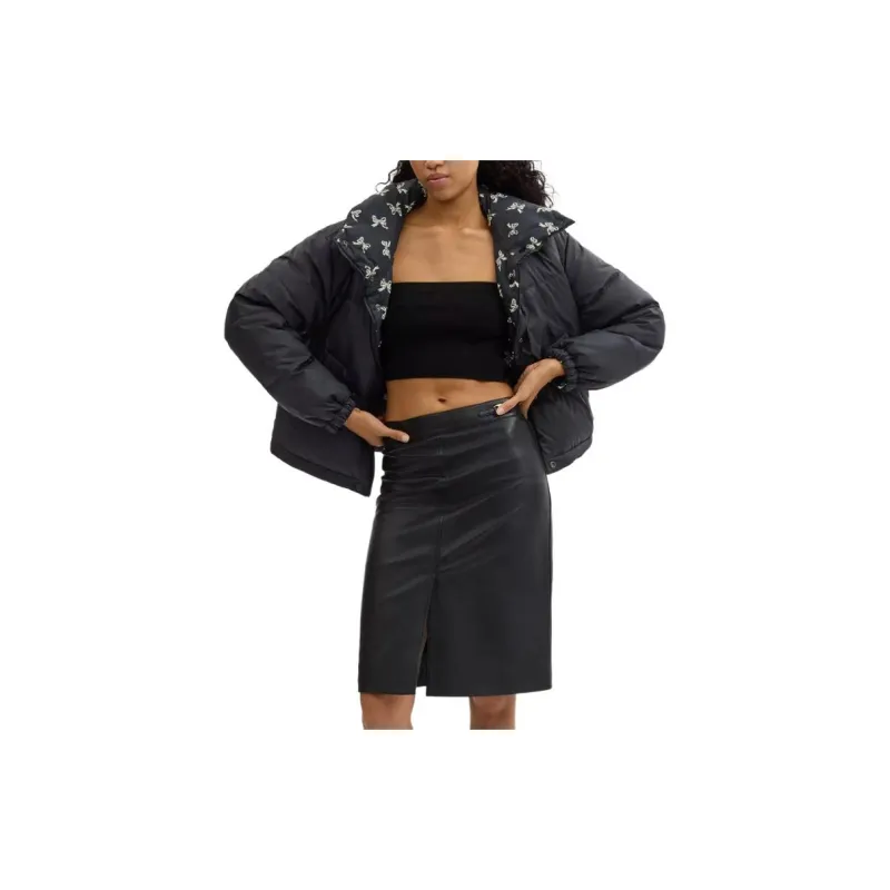 COACH Down Jacket Women's Black-3