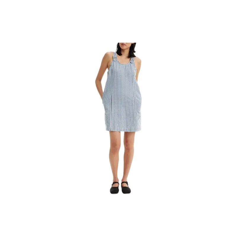 Levi’s Sleeveless Dress Women's White-3
