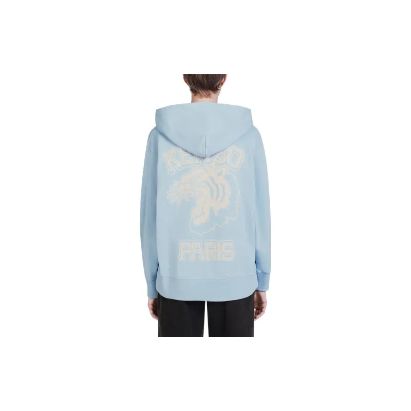 KENZO Logo Printed Oversized Hoodie-5